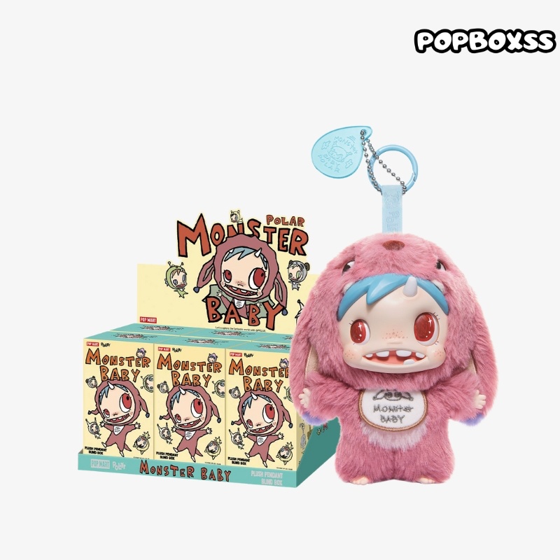 POLAR-Monster Baby Collection Series Plush Pendant Ver.1(PRE-ORDER) - POPBOXSS