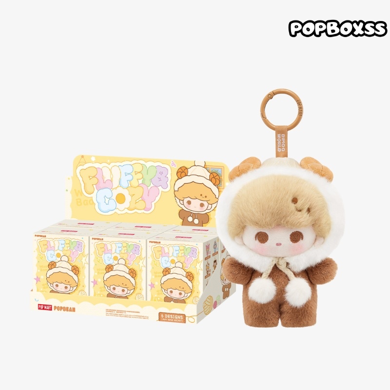 POP BEAN Fluffy & Cozy Series-Plush Pendant Blind Box(PRE-ORDER) - POPBOXSS