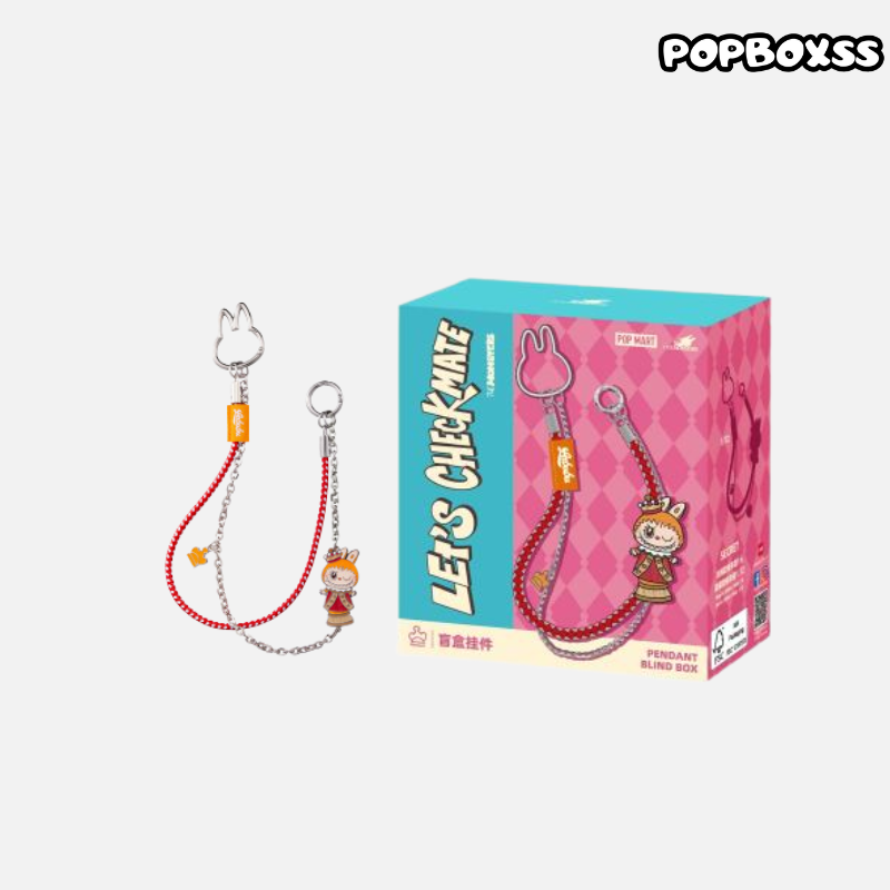 The Monsters Labubu Let's Checkmate Series Pendant Blind Box - POPBOXSS