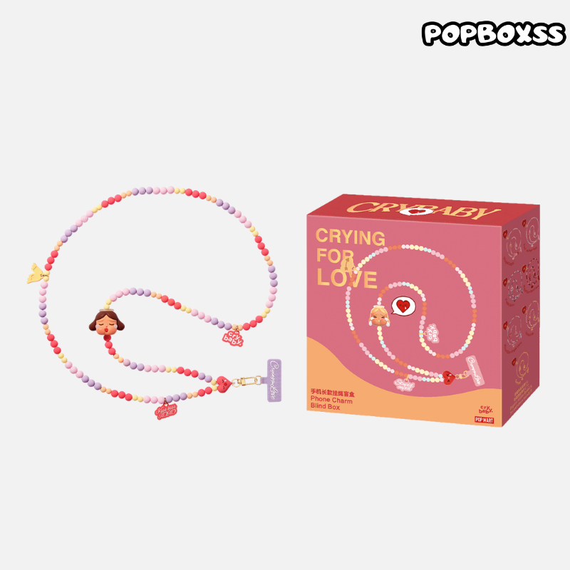 CRYBABY Crying For Love Series-Phone Charm Blind Box - POPBOXSS