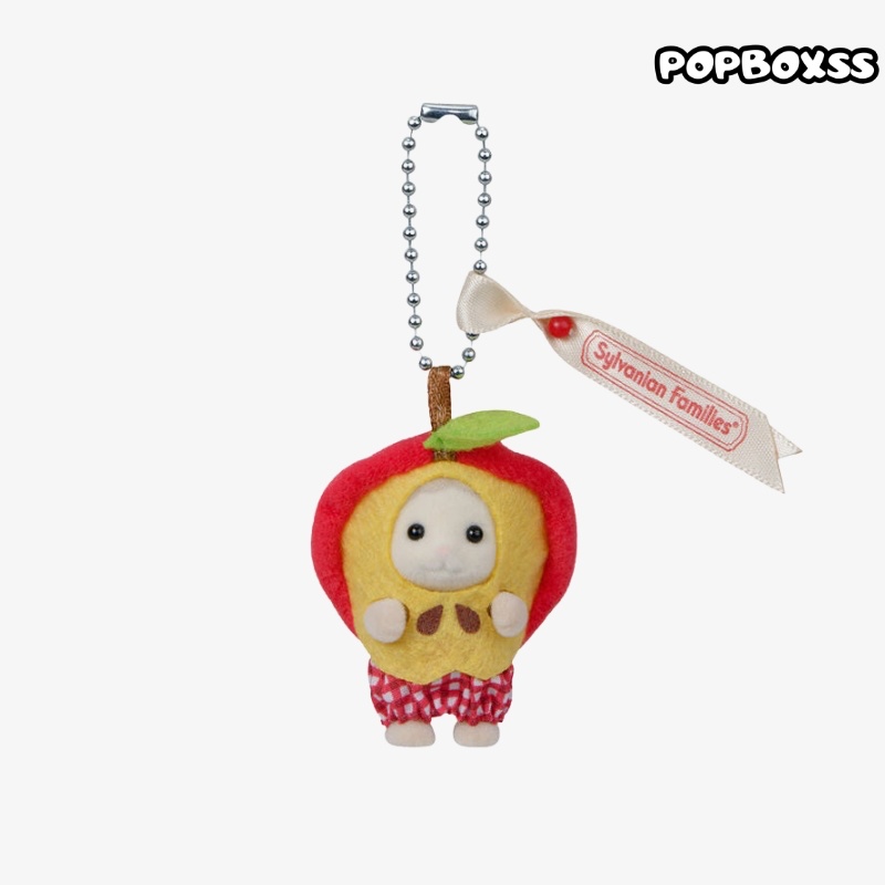 Sylvanian Families Sheep Baby Apple Keychain - POPBOXSS