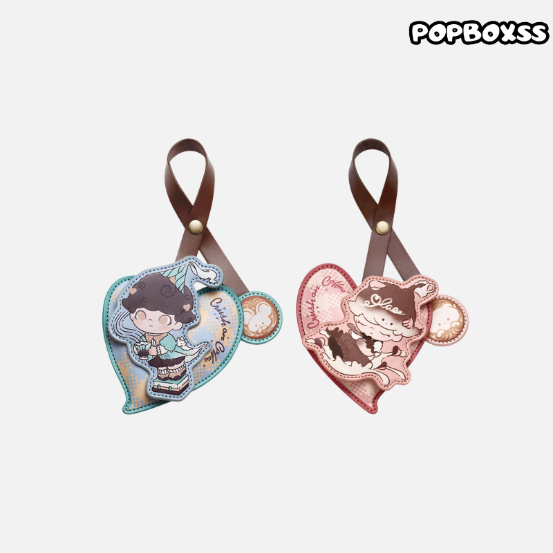 POPMART DIMOO-Crush On Coffee Series-Fragrant Bag Pendant Set - POPBOXSS