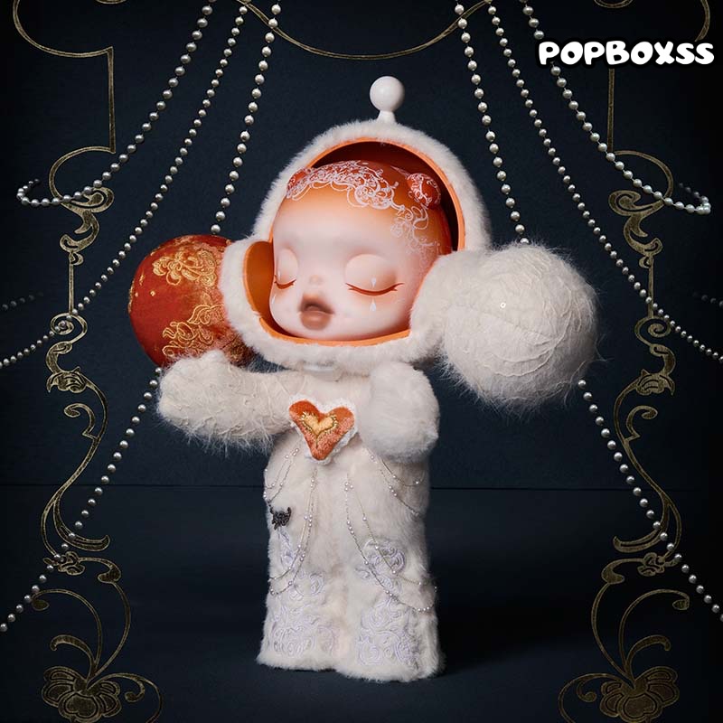 MEGA α SKULLPANDA 400% White Moon(PRE-ORDER) - POPBOXSS