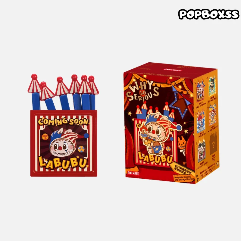 WHY SO SERIOUS Series - Magnetic Sealing Clip Storage Box Set (PRE