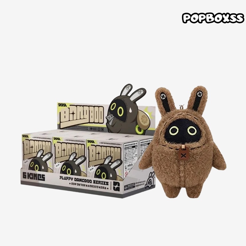 miHoYo Fluffy BangBoo Plush Keychain Blind Box - POPBOXSS