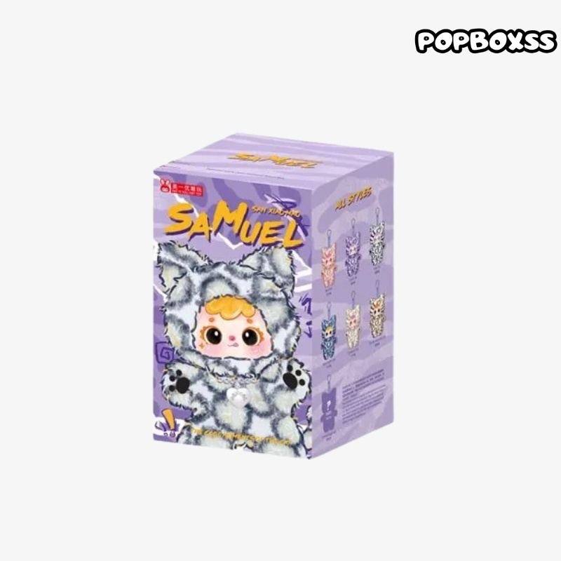 Samuel The Cool Moment of The Cats Series Plush Pendant Blind Box - POPBOXSS