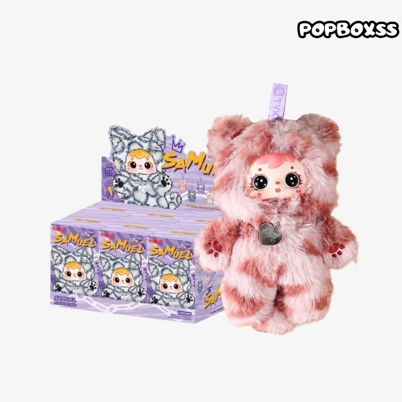 Samuel The Cool Moment of The Cats Series Plush Pendant Blind Box - POPBOXSS