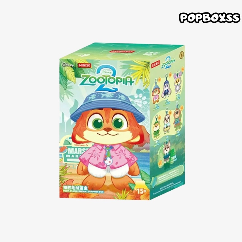 Zootopia V2 Daily Life Vinyl Plush Pendant Blind Box - POPBOXSS