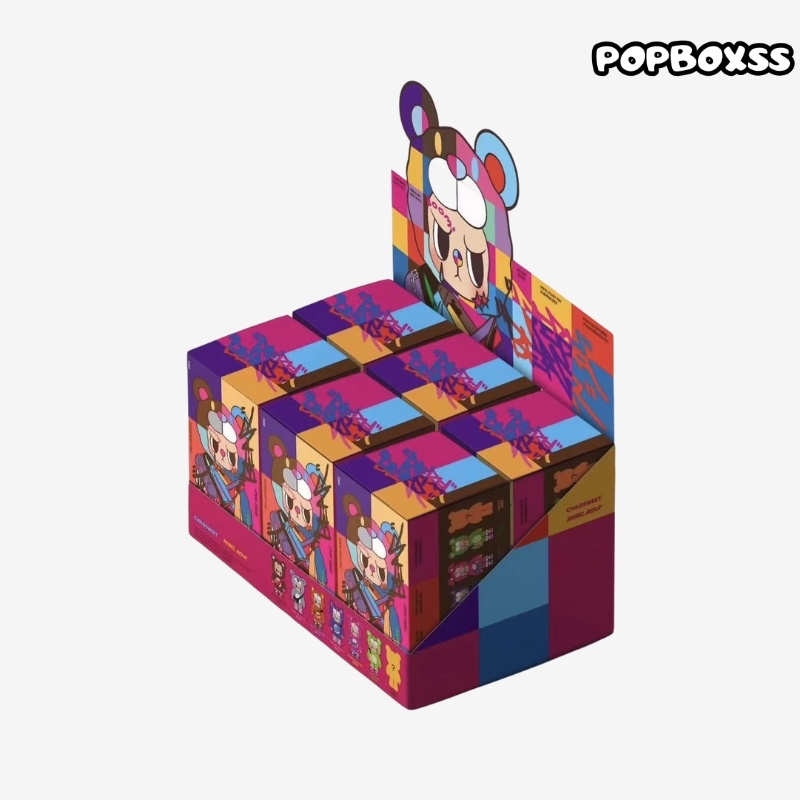 REBEL BEAR Find a Bag Series Vinyl Plush Blind Box - POPBOXSS