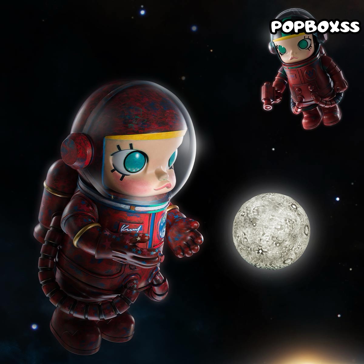MEGA SPACE MOLLY 1000% Hello,Moon (PRE-ORDER) - POPBOXSS