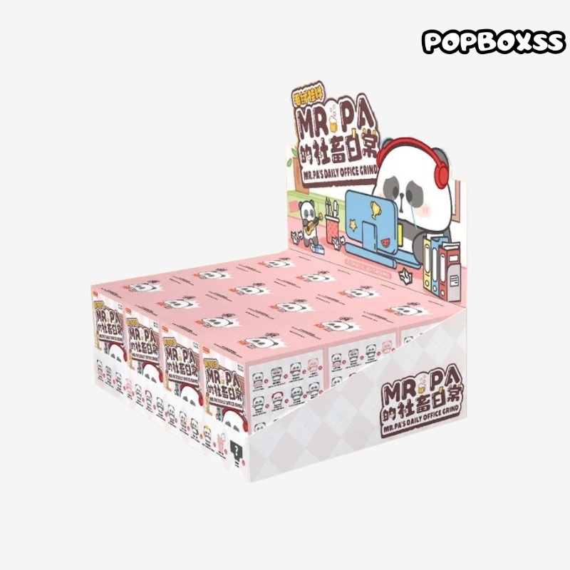 MR.PA'S Daily Office Grind Series Plush Keychain Blind Box - POPBOXSS