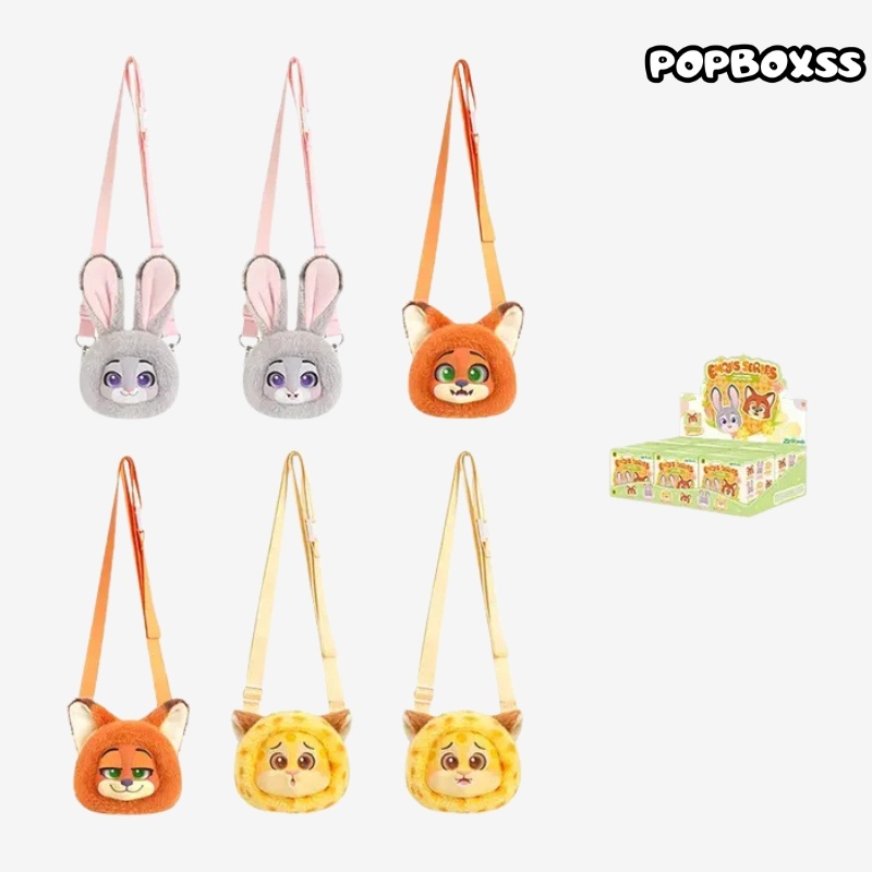 DISNEY Zootopia 2 Emojis Series Plush Phone Grip Blind Box - POPBOXSS