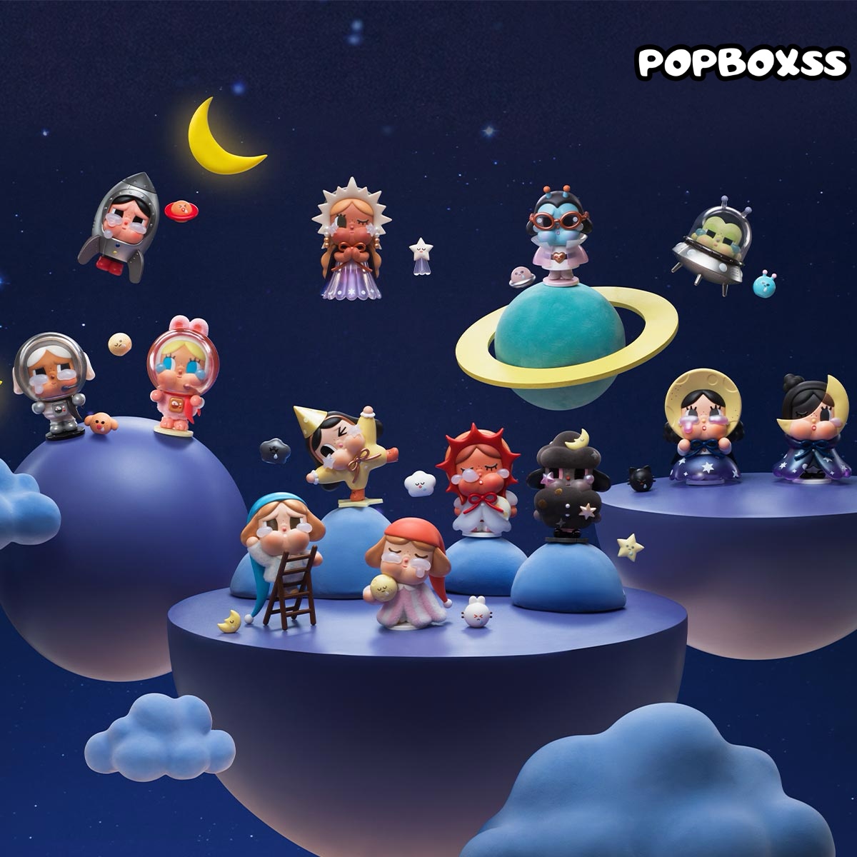 CRYBABY CRYING TO THE MOON SERIES FIGURES - POPBOXSS