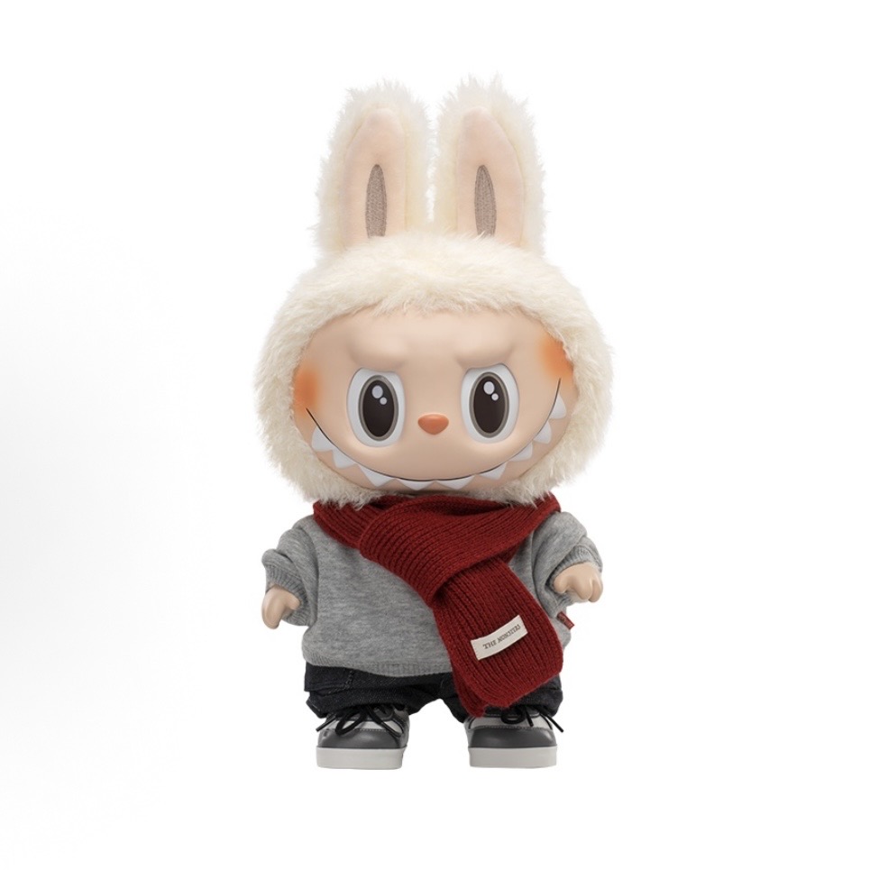 POPMART The monster labubu walk by fortune Vinyl plush toys - POPBOXSS