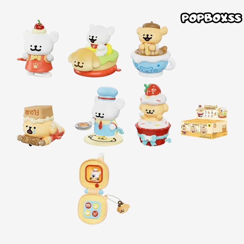 TOP TOY Maltese Baking Diary Serier Articulated Figure Blind Box - POPBOXSS