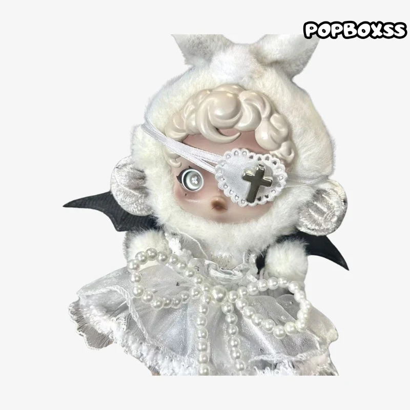 skullpanda clothes Black Angel (clothes - blindfold - wings) - POPBOXSS