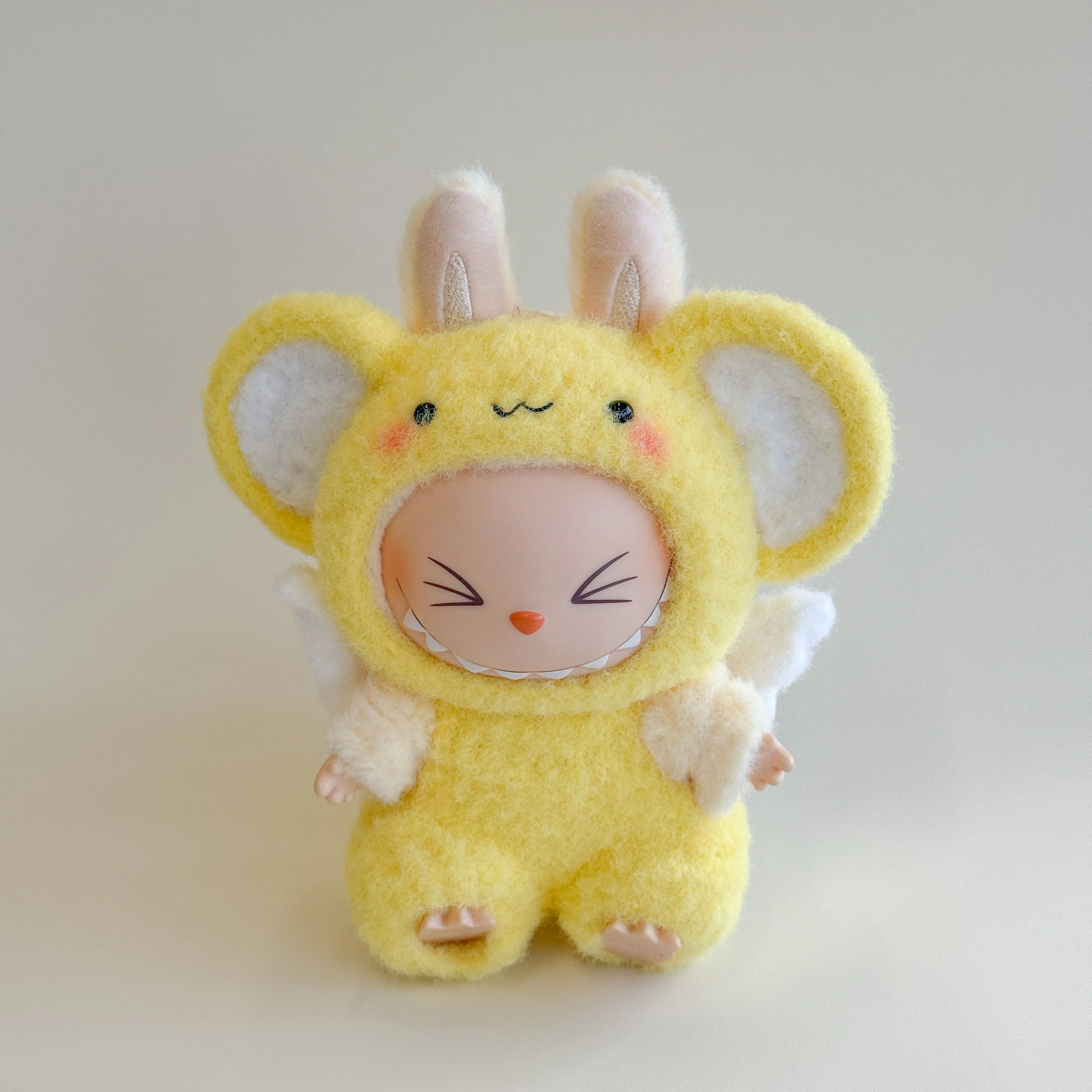 Labubu Yellow Magical Creature Costume Set - POPBOXSS