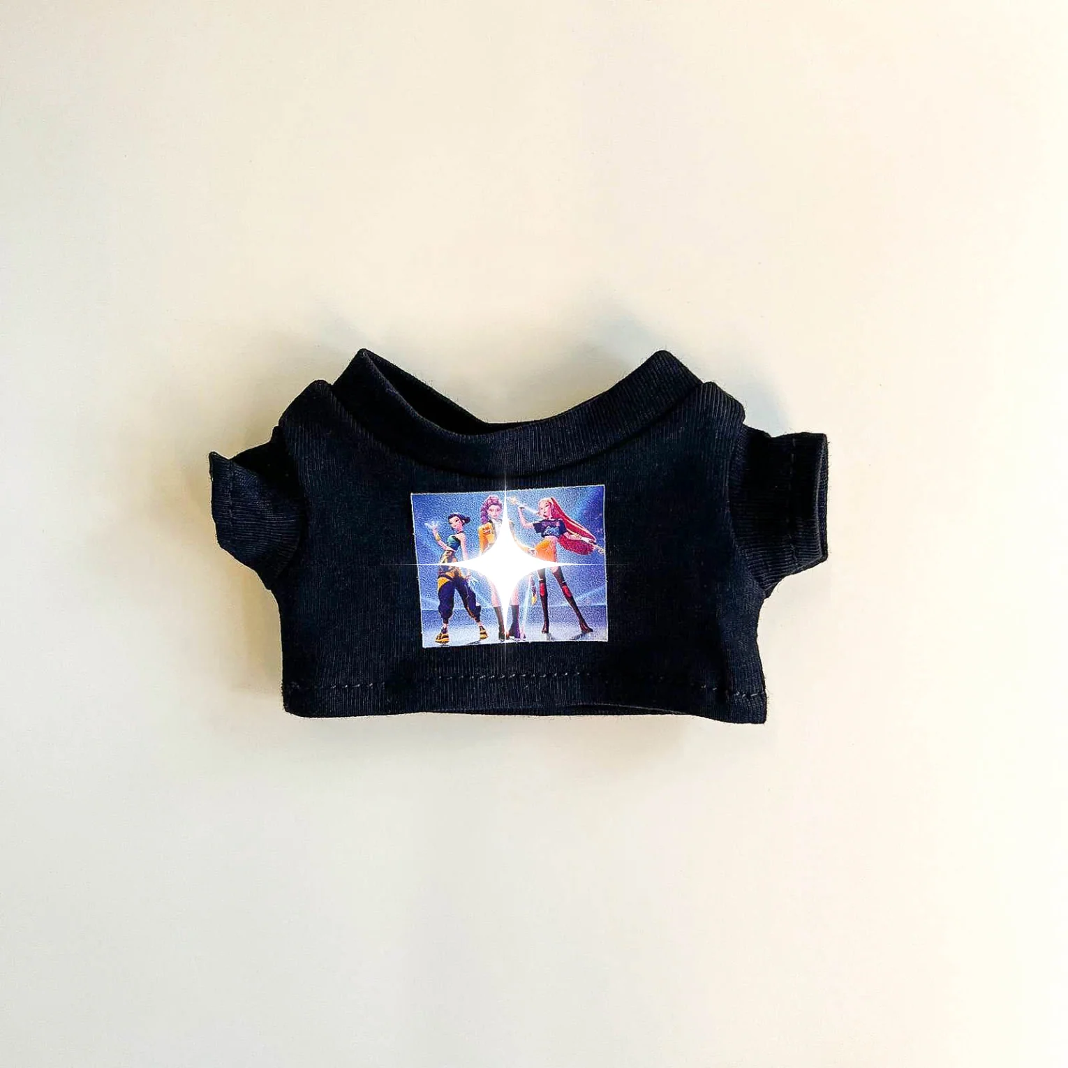 Labubu Hunters‑Inspired Character T‑Shirt Outfit - POPBOXSS