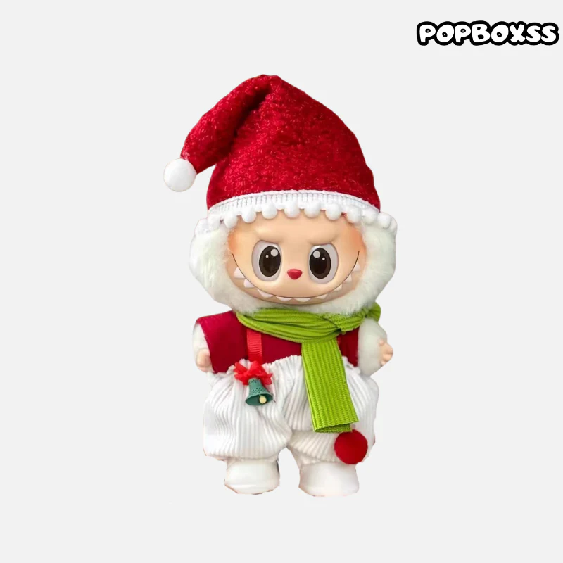 Labubu clothes Christmas Outfit Santa Claus Labubu clothes - POPBOXSS