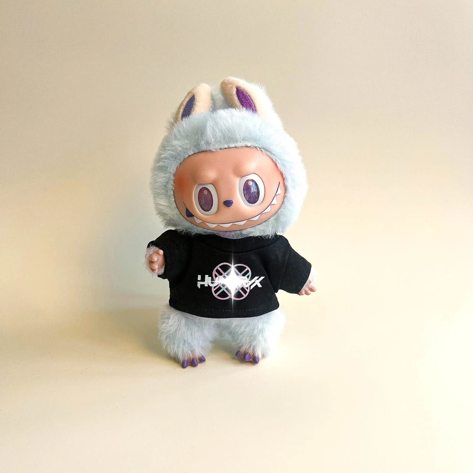 Labubu Hunters‑Inspired Logo T‑Shirt Outfit - POPBOXSS