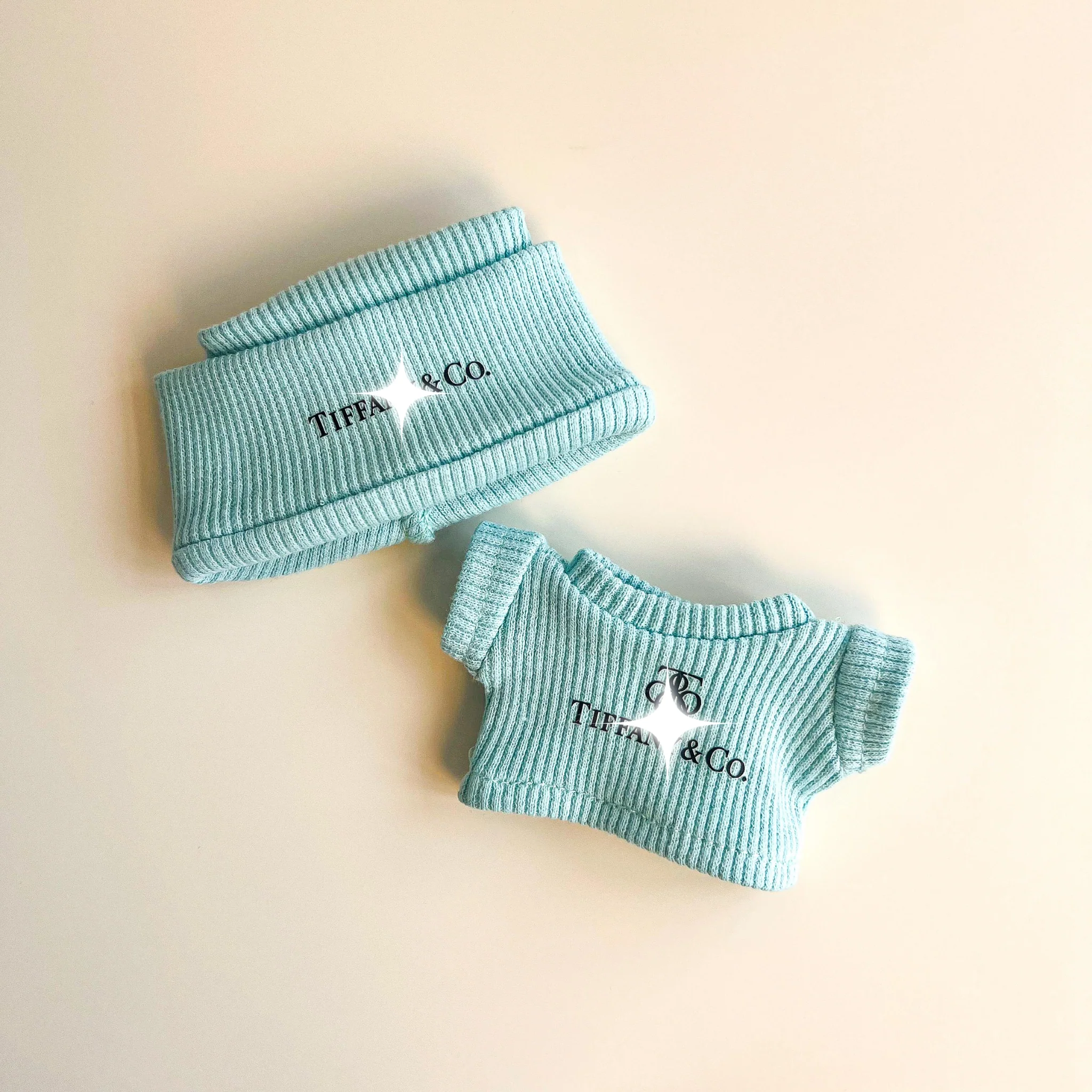 Labubu Mint Breeze Sweater & Hat Outfit Set - POPBOXSS