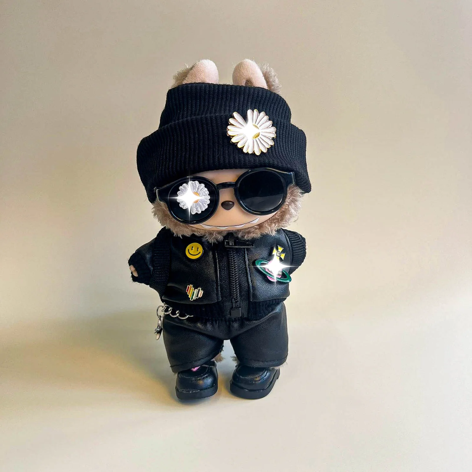 Labubu Punk Street Outfit Set - POPBOXSS