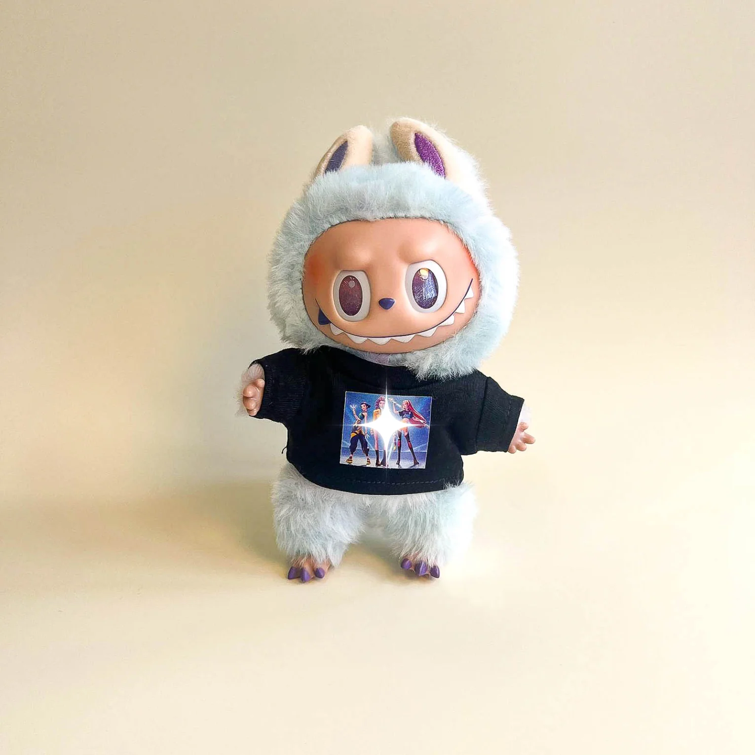 Labubu Hunters‑Inspired Character T‑Shirt Outfit - POPBOXSS