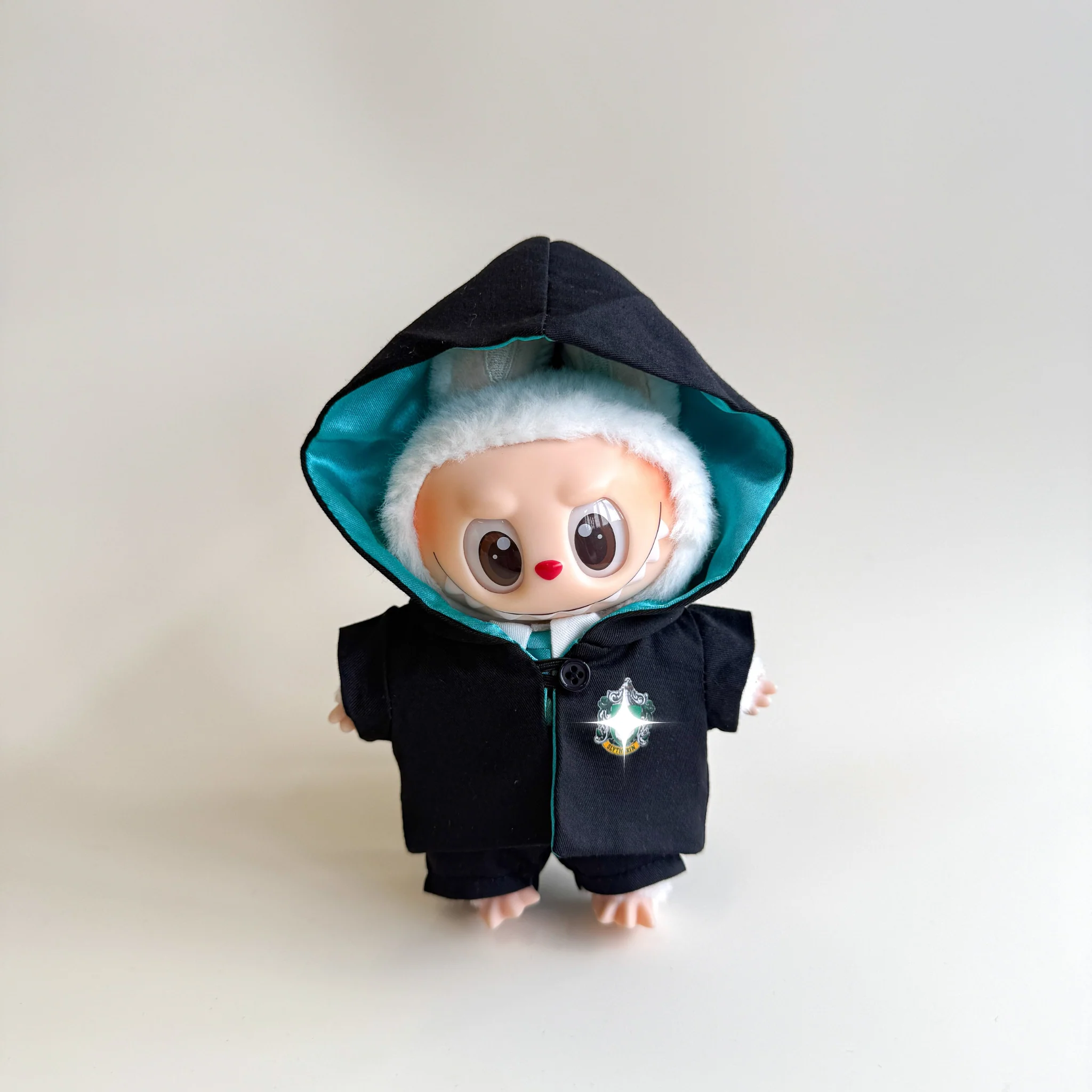 Labubu Green Wizard Outfit Set – Magical School Edition - POPBOXSS