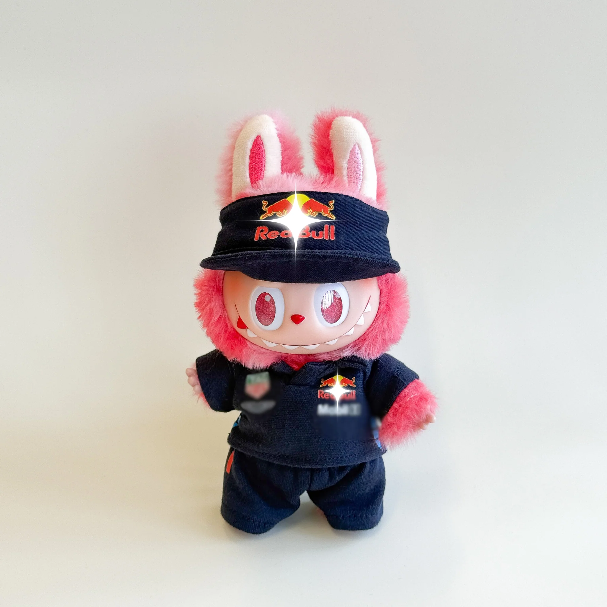 Labubu Racing Outfit – Black Edition - POPBOXSS