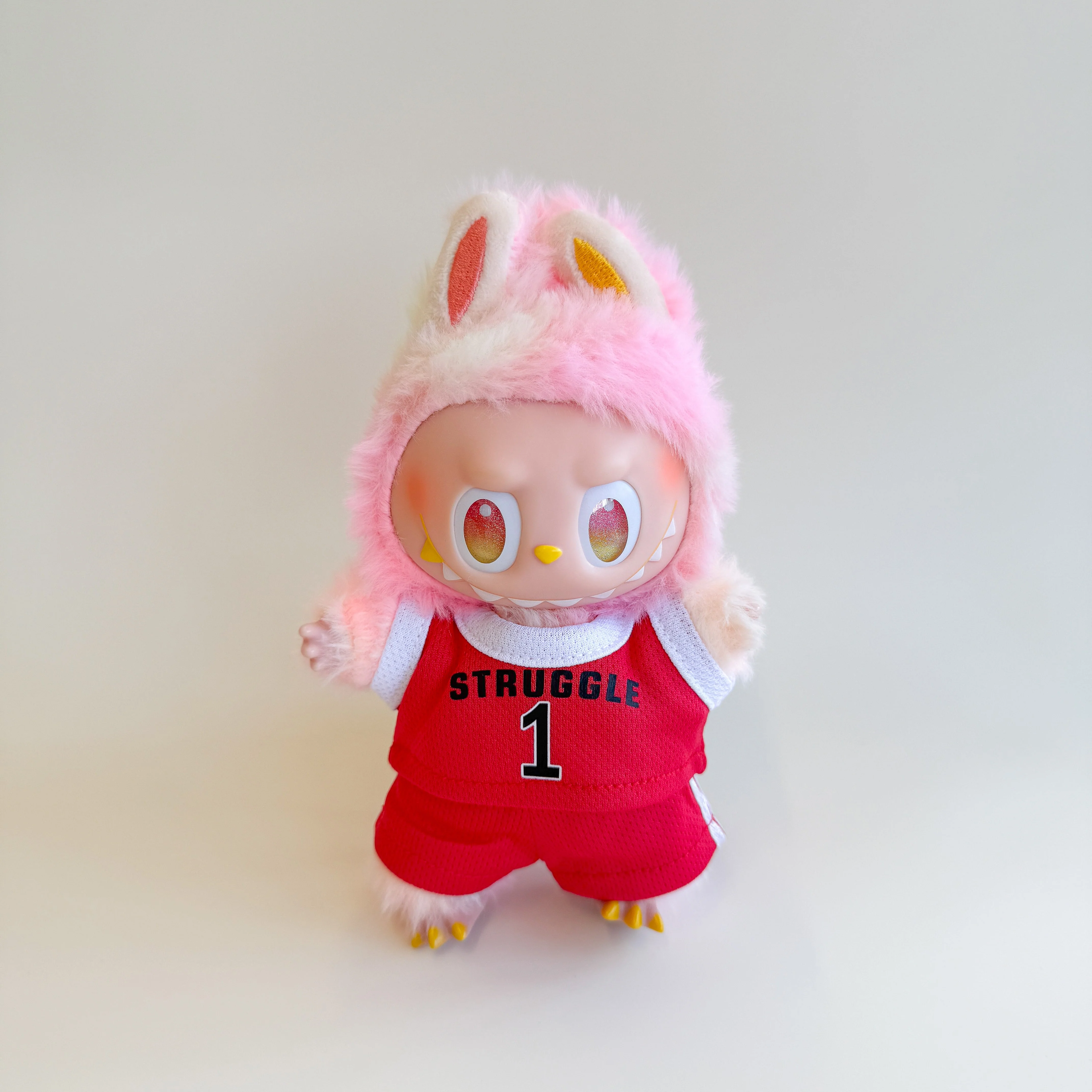 Labubu Basketball Uniform Set - STRUGGLE 1 Sports Jersey Collection - POPBOXSS