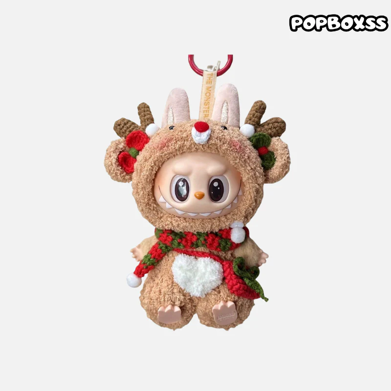 Labubu clothes Christmas Outfit plush Elk Labubu clothes - POPBOXSS