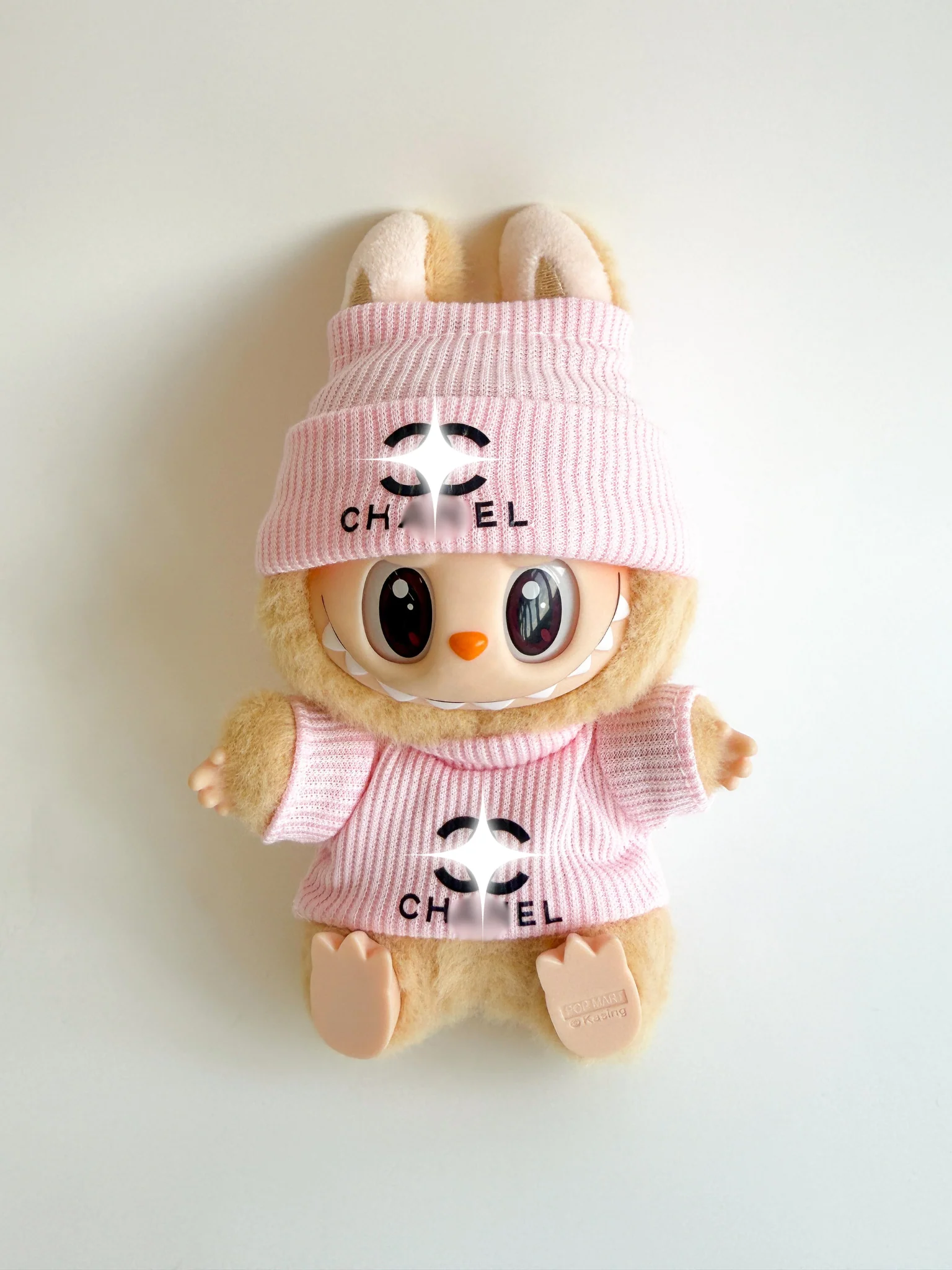 Labubu Pink Knit Set - POPBOXSS