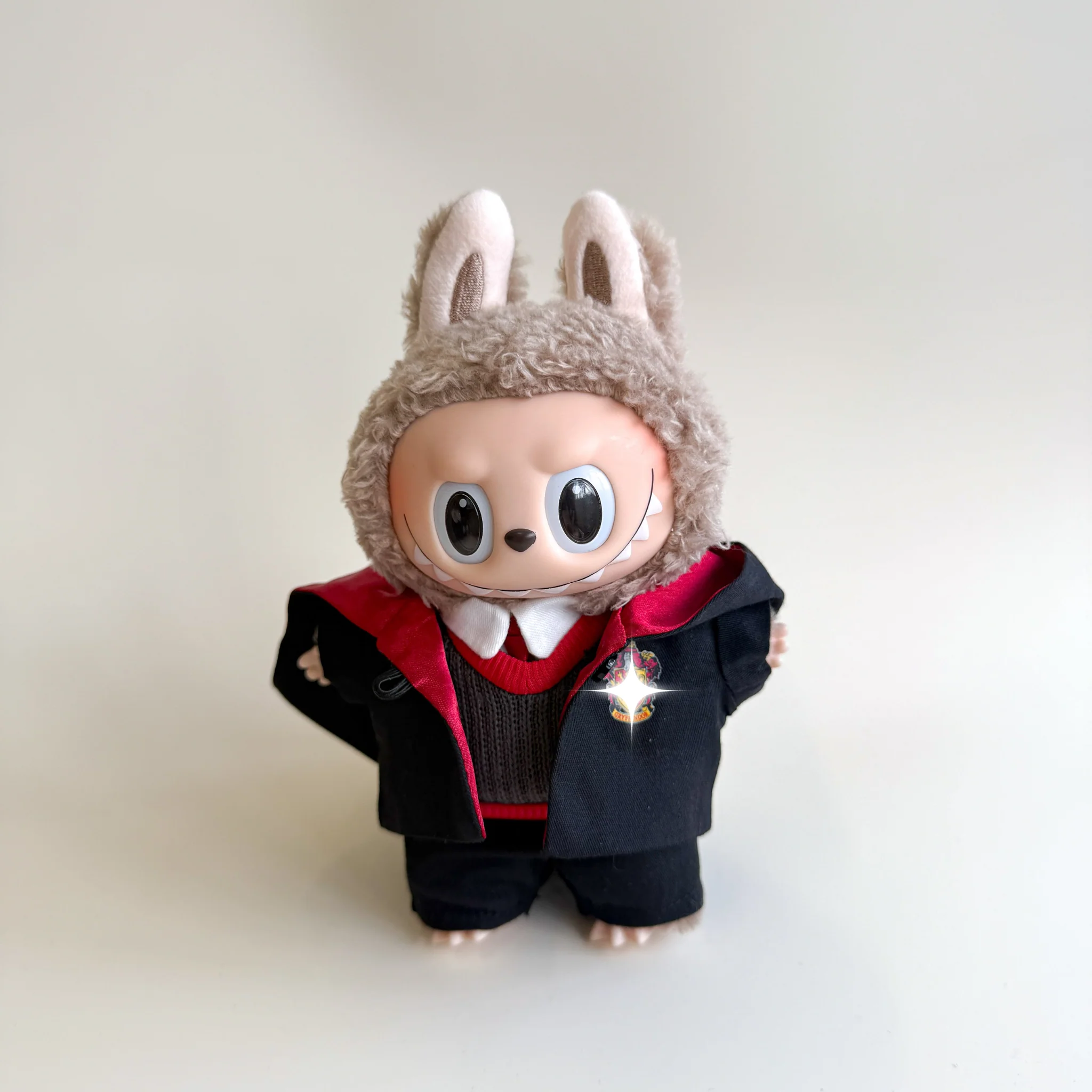 Labubu Red Wizard Outfit Set – Magical School Edition - POPBOXSS