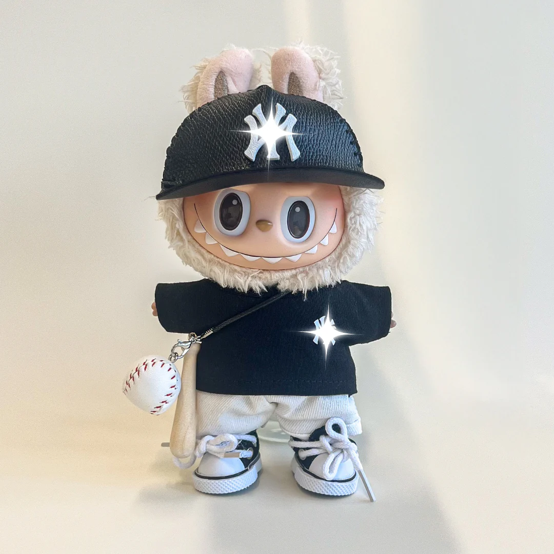 Labubu Baseball Outfit Set –  #99 Edition - POPBOXSS