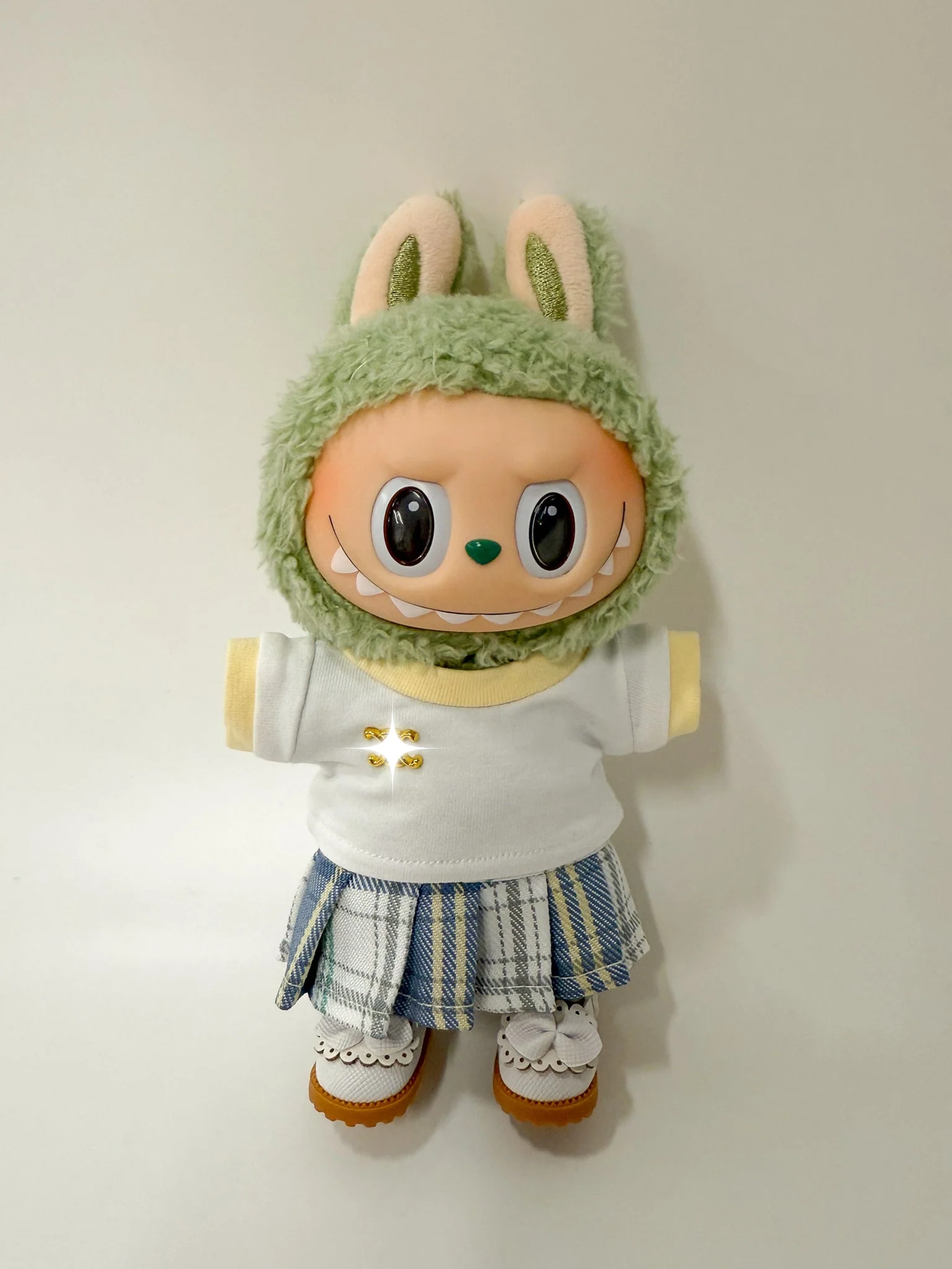 Labubu Preppy School Outfit Set (2 Items) - POPBOXSS