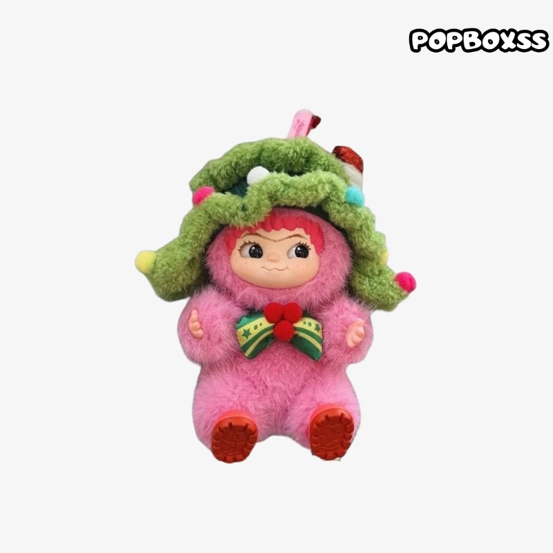 WAKUKU Santa Cutie in Pink Series Vinyl Plush Limited Figure - POPBOXSS