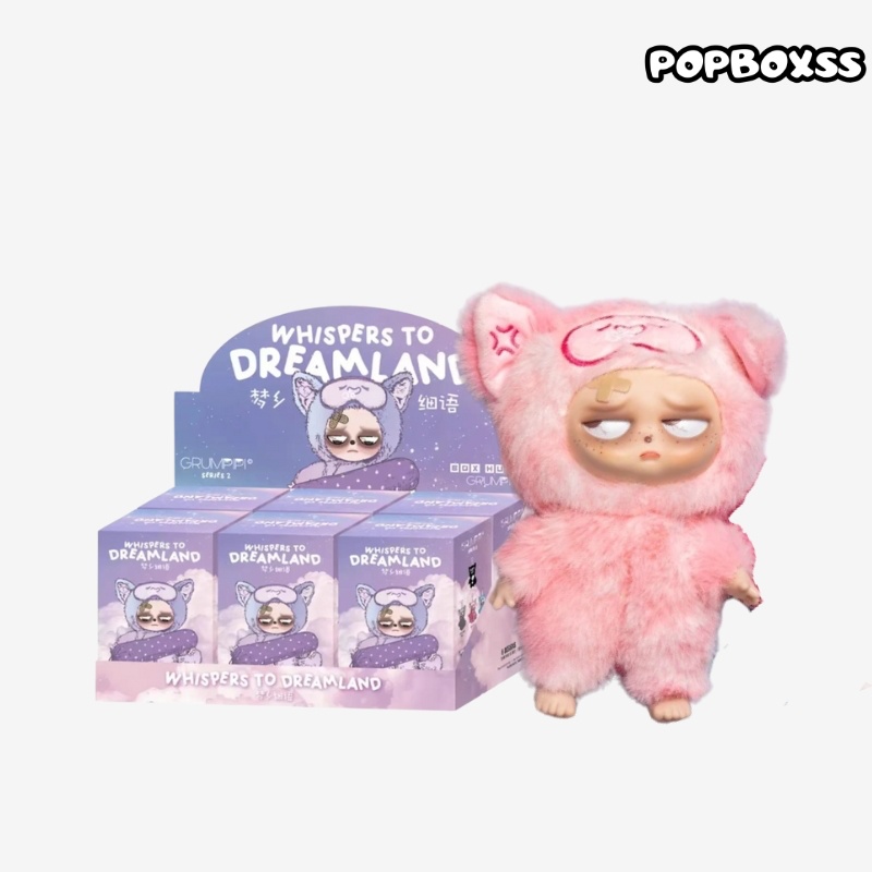 Sleepless Grumpipi V2 Whispers to Dreamland Series Plush Blind Box（PRE-ORDER） - POPBOXSS