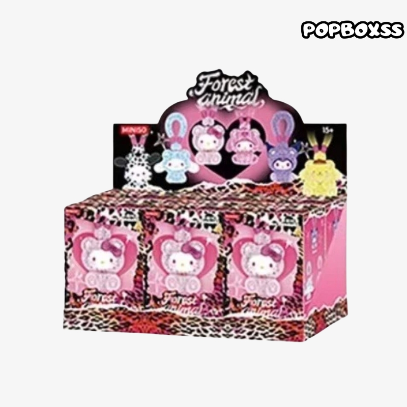 SANRI0 Characters Forest Friends Series Vinyl Plush Pendant Blind Box - POPBOXSS