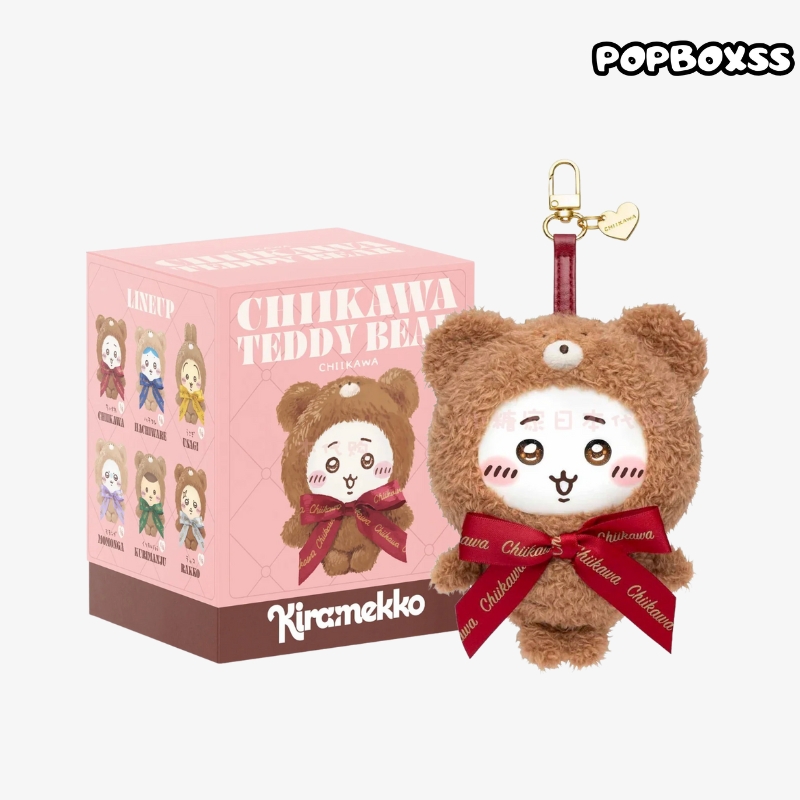 CHiiKAWA Sweet Teddy Bear Series Vinyl Plush Pendant Blind Box (PRE-ORDER) - POPBOXSS