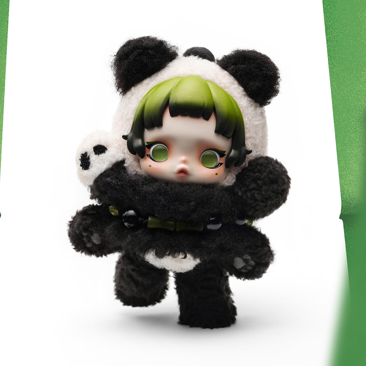 POPMART クライベイビーさくらんぼ➕スカルパンダLAZYPANDA SKULLPANDA Lazy Panda Plush Doll Pendant (PRE-ORDER 10Days) - POP BOX