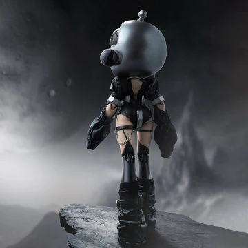 SKULLPANDA The Unknown 1/6 Action Figure - POPBOXSS