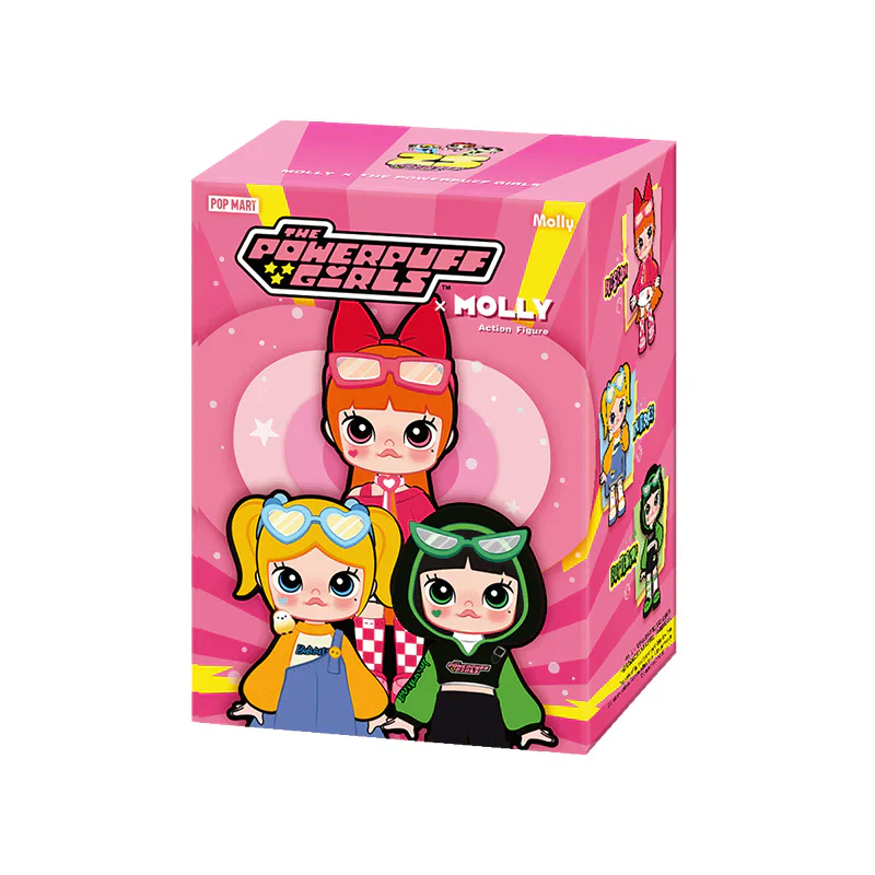 MOLLY x The Powerpuff Girls Series Action Figures, Blind Box - POPBOXSS