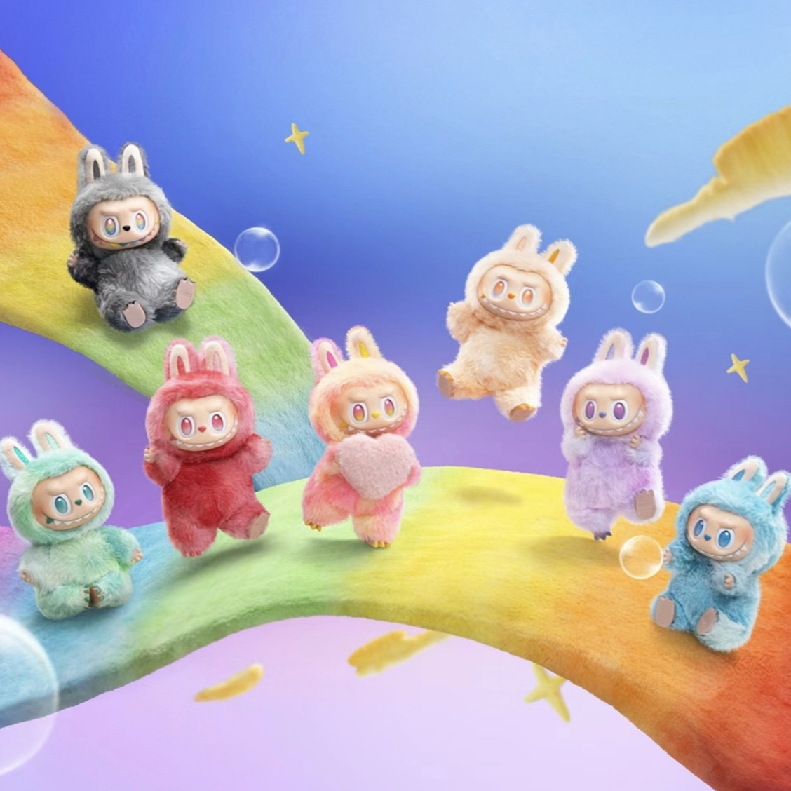 【NEW】THE MONSTERS LABUBU V3 Big Into Energy Series Plush Dolls Pop Mart Blind Box - POPBOXSS