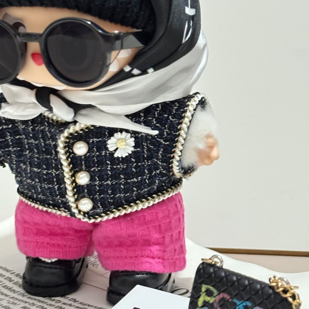 G-Dragon's same style labubu doll clothes（No doll）labubu clothes - POPBOXSS