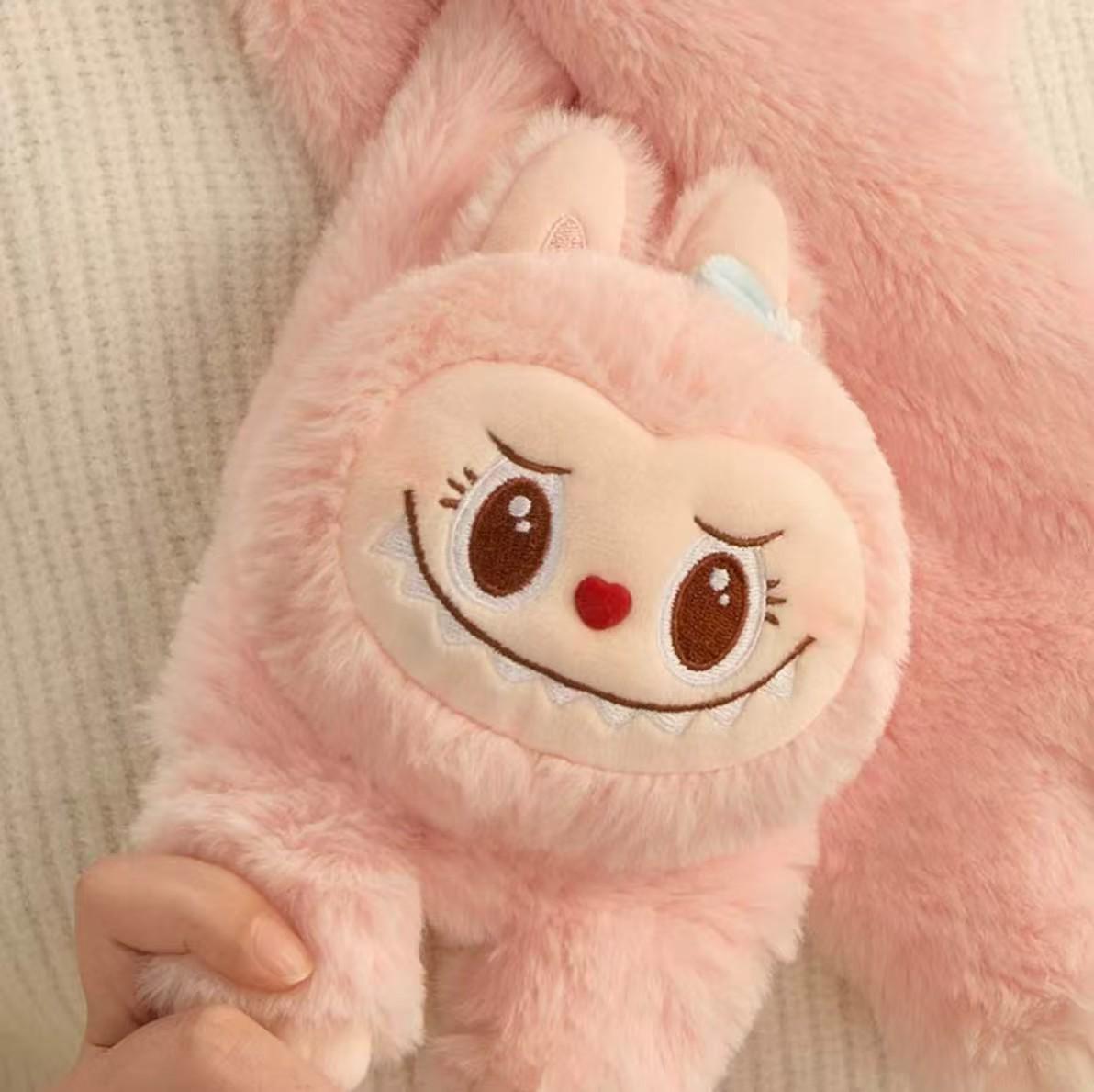 Warm Fluffy Holiday Series-LABUBU Plush scarf - POPBOXSS