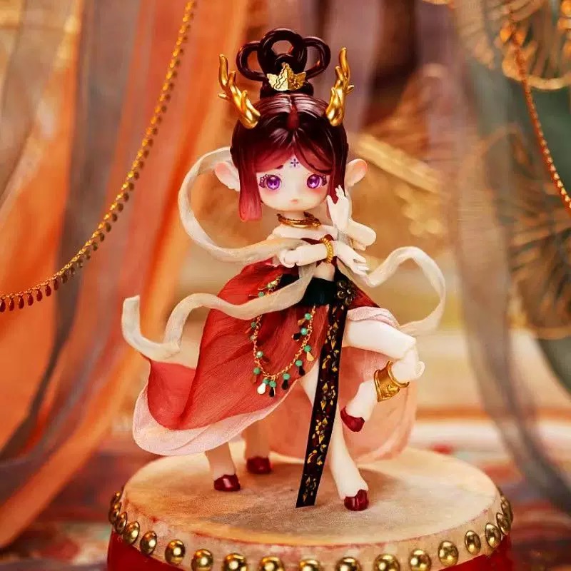 Antu China Dunhuang Nine Colored Deer Series Action Figure BJD Blind Box - POPBOXSS