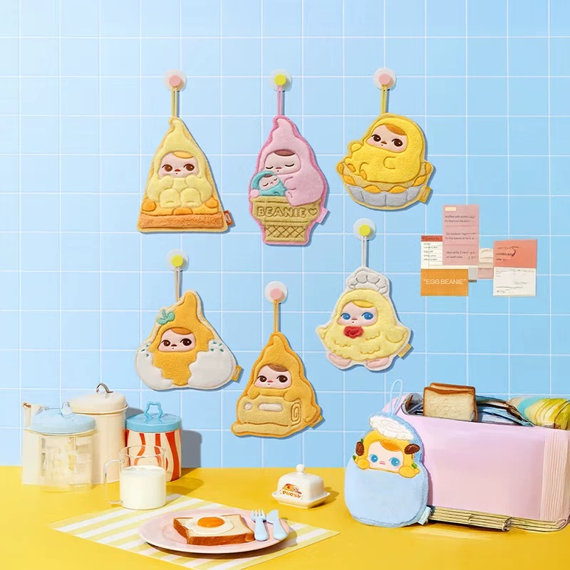 PUCKY Egg Beanie Series-Hand Towel Blind Box - POPBOXSS