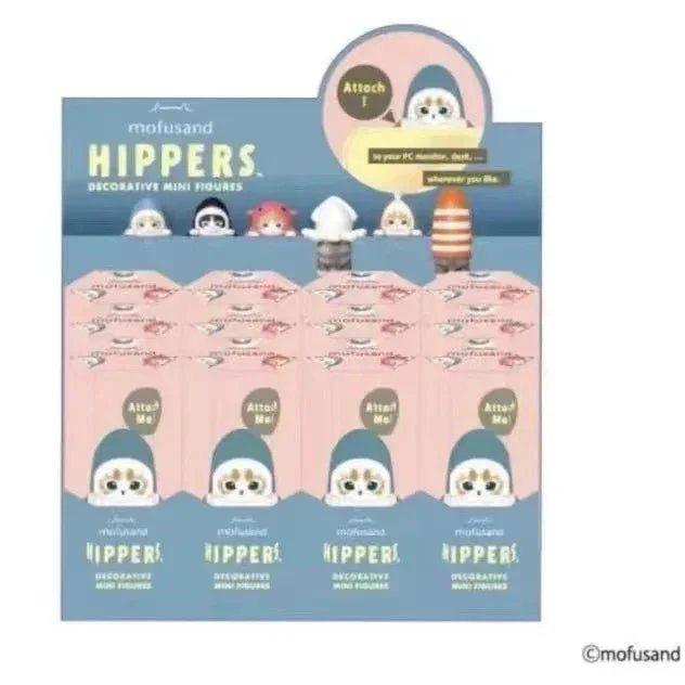 sonny angel a mofusand hippers series figure x. Blind Box - POPBOXSS