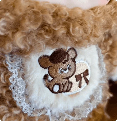 Nommi Chocolate Puppy 400% Plush Doll. Limited Edition - POP BOX