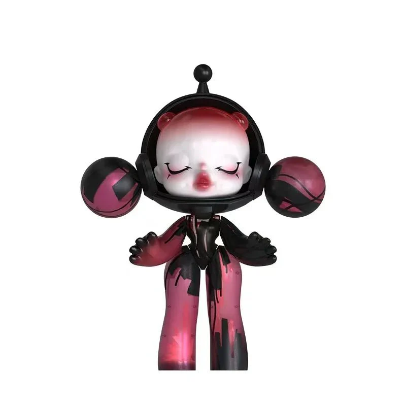 MEGA α SKULLPANDA  400% Red Crystal - POPBOXSS